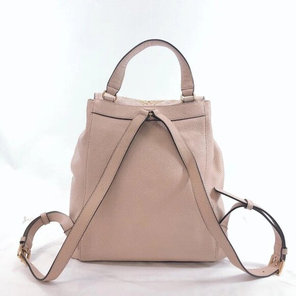 MICHAEL KORS BACKPACK DAYPACK RILEY LEATHER PINK WOMEN main image 8